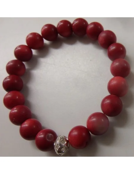 Corail rouge 10mm bracelet