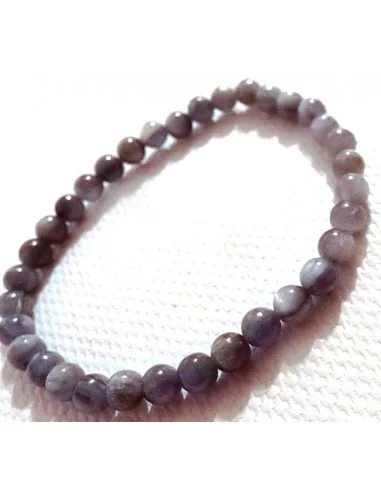 Cyanite bleue bracelet 5mm