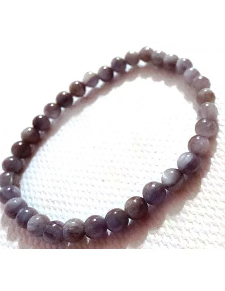 Cyanite bleue bracelet 5mm