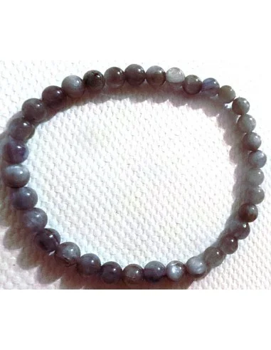 Cyanite bleue bracelet 5mm