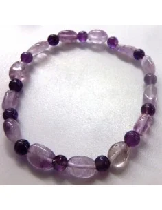 Parure collier et bracelet Ametrine, Amethyste