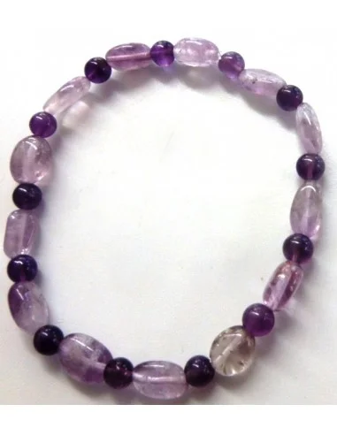Parure collier et bracelet Ametrine, Amethyste