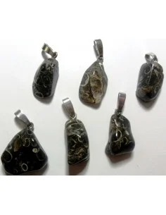 Jaspe aux turitelles pendentif argent 2