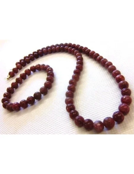 Lepidolite parure