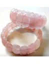 Grand bracelet quartz rose
