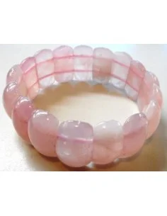 Grand bracelet quartz rose 2