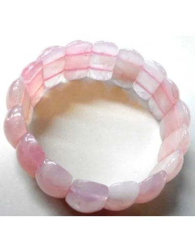 Grand bracelet quartz rose