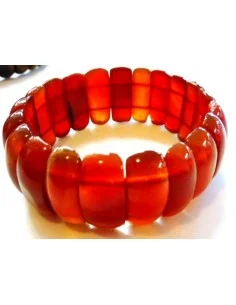 Grand bracelet en cornaline 2