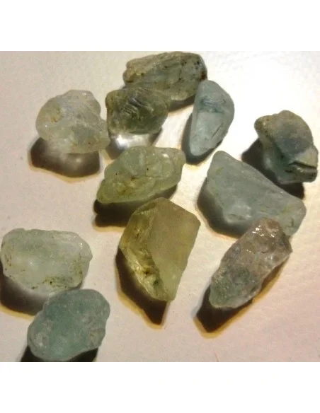 Topaze bleu pierre brute, mineral