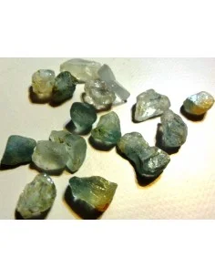 Topaze bleu pierre brute, mineral