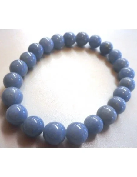 Bracelet en angelite 8mm.