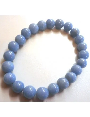 Bracelet en angelite 8mm.