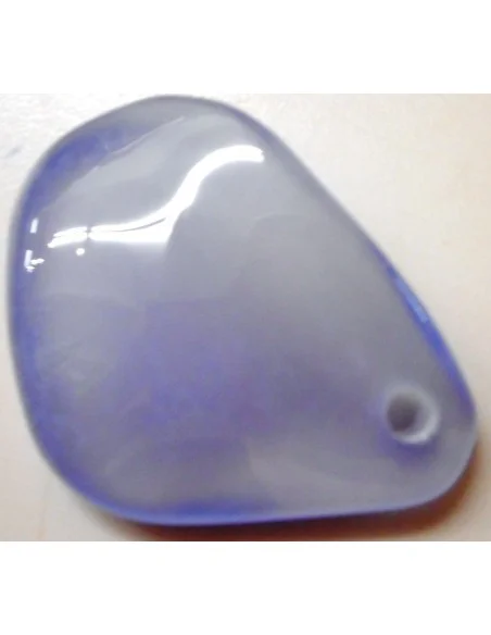 Agate bleue pendentif