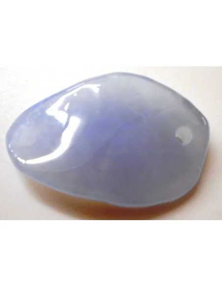 Agate bleue pendentif