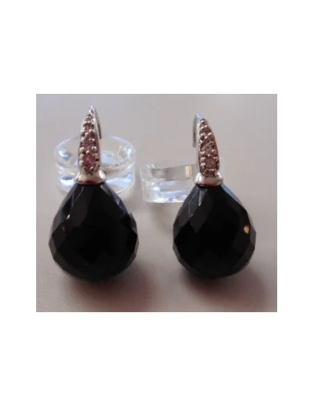 Onyx Boucles pendantes argent Onyx Boucles pendantes argent