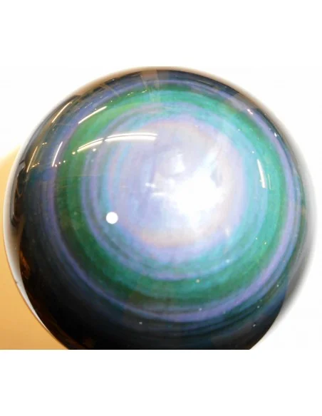 Obsidienne oeil celeste sphere