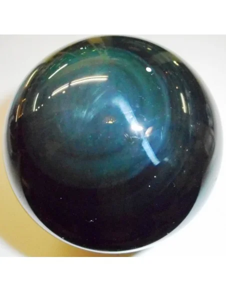 Obsidienne oeil celeste sphere
