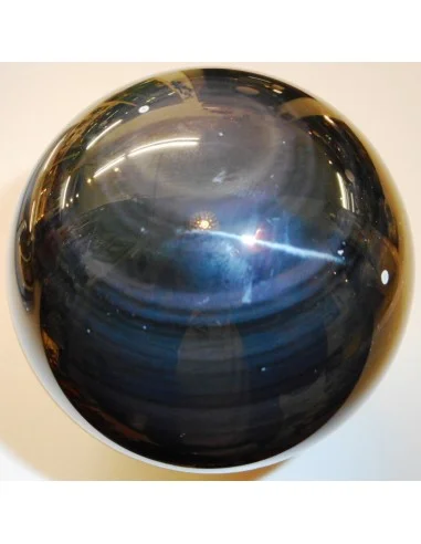 Obsidienne oeil celeste sphere
