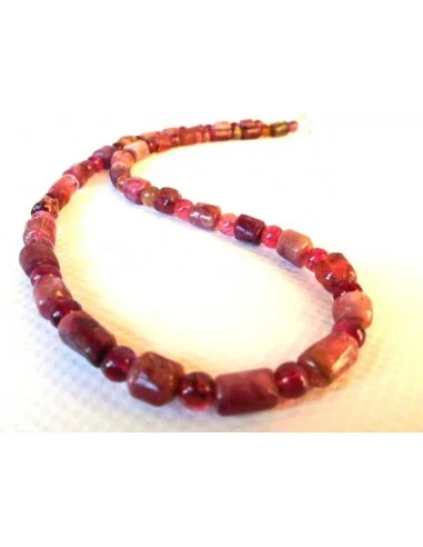 Collier Tourmaline rose