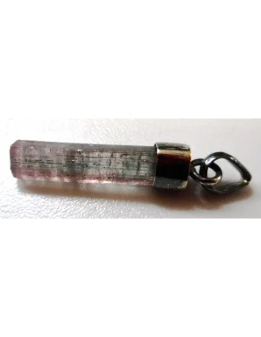 Tourmaline bicouleur pendentif