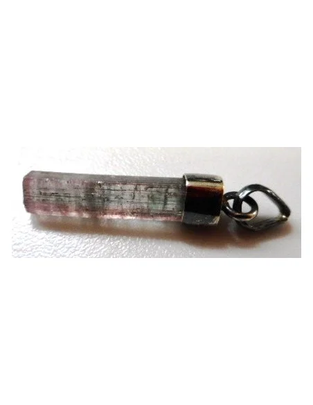 Tourmaline bicouleur pendentif