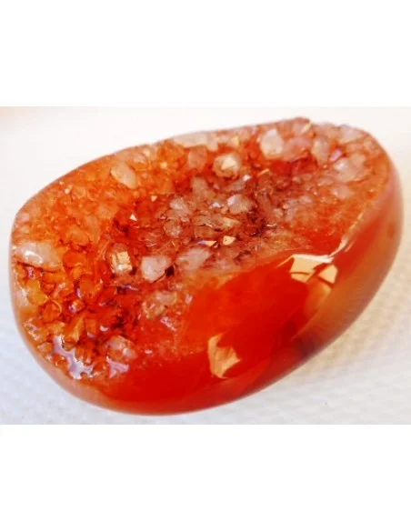 Cornaline cristalise geode Cornaline cristalise geode