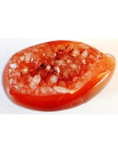 Cornaline cristalise geode