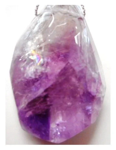 Grand pendentif améthyste