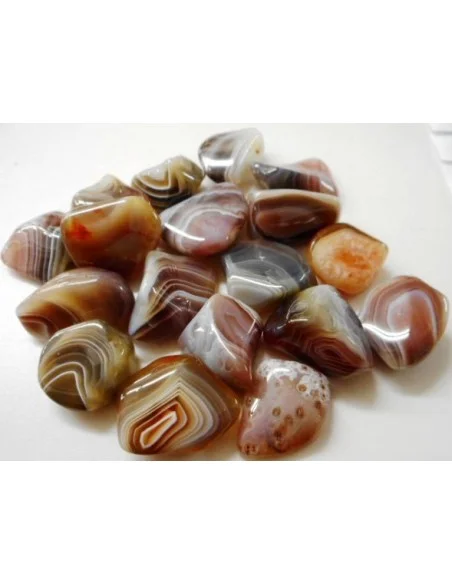 Agate de Bostwana polis