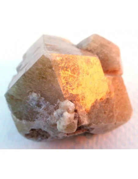 Grenat jaune cubique cristal Grenat jaune cubique cristal