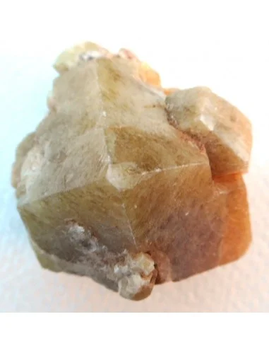 Grenat jaune cubique cristal