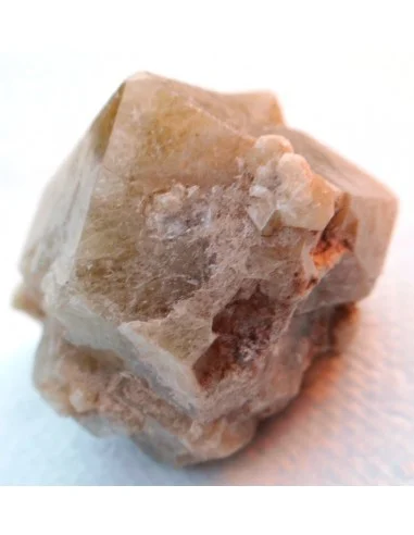 Grenat jaune cubique cristal