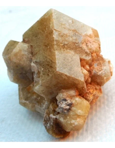 Grenat jaune cubique cristal Grenat jaune cubique cristal