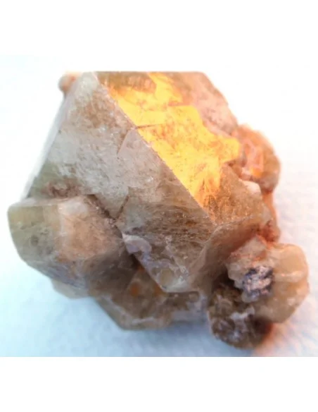 Grenat jaune cubique cristal Grenat jaune cubique cristal