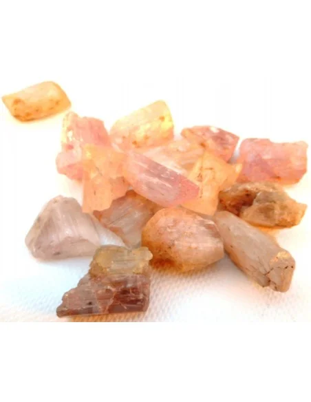 Kunzite brute percé 8 a 10g.