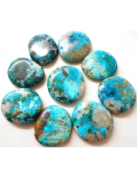 Shattuckite galet 25 a 30g