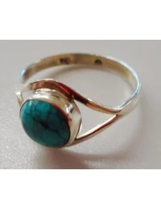 Turquoise bague argent