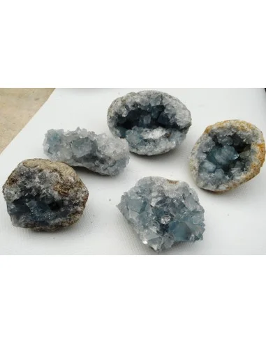 Pierre des Anges, Celestite en geode