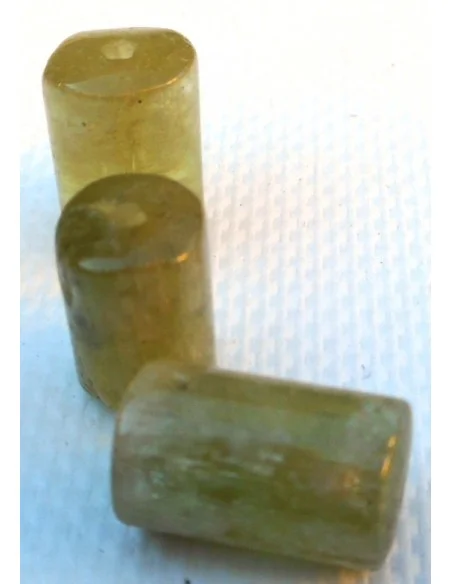 Hiddenite, kunzite verte pendentif