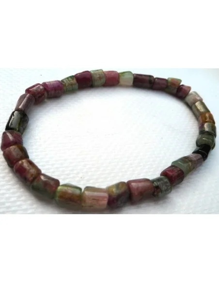 Bracelet hommeTourmaline melon d'eau