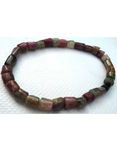 Bracelet hommeTourmaline melon d'eau