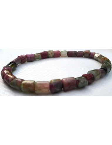 Bracelet hommeTourmaline melon d'eau