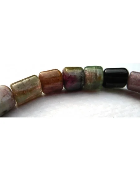Bracelet hommeTourmaline melon d'eau