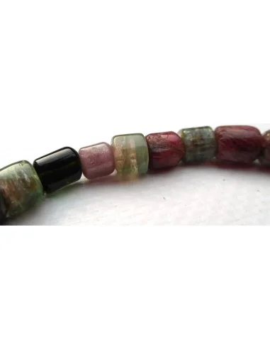 Bracelet hommeTourmaline melon d'eau