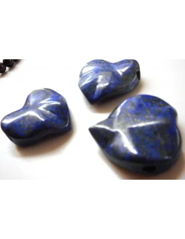 Coeur trefle lapis lazuli
