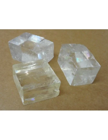 Calcite optique translucide
