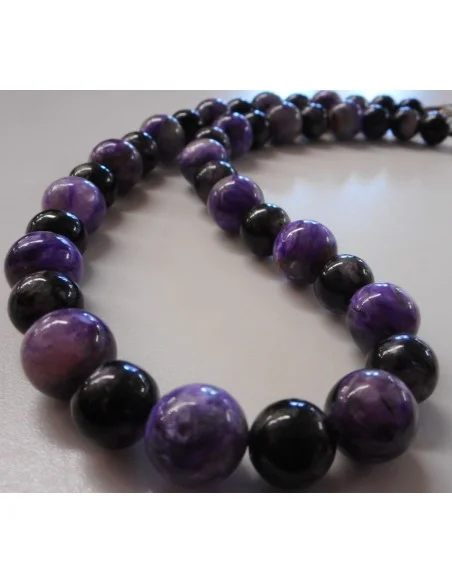 Charoïte collier 