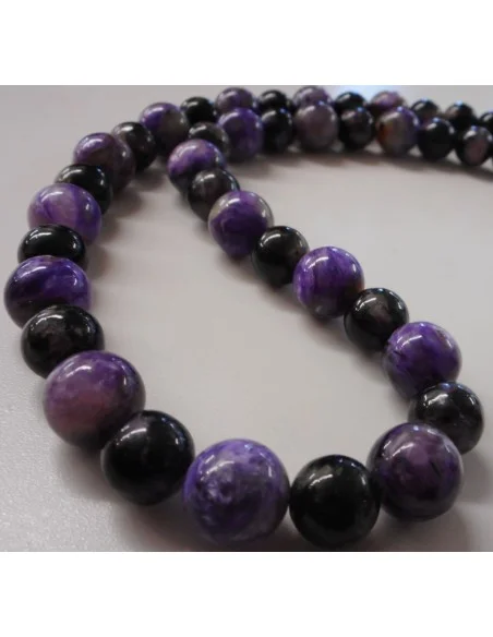 Charoïte collier 