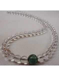Tourmaline bleue 1mm collier 2