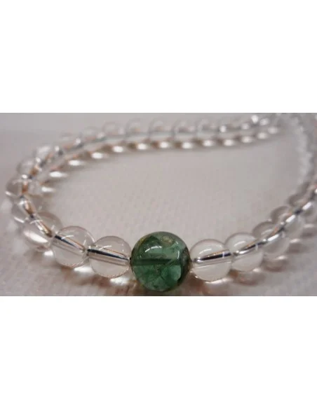 Tourmaline bleue 1mm collier Tourmaline bleue 1mm collier